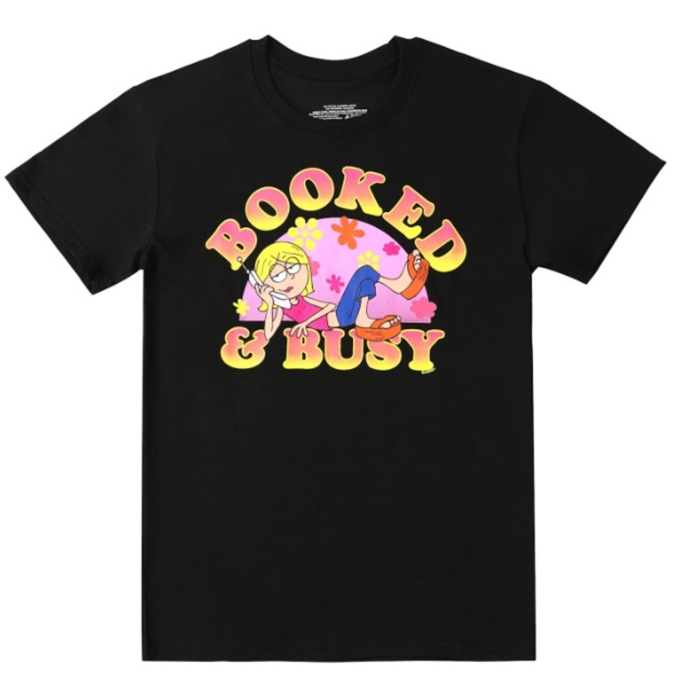 Disney Lizzie McGuire 'Booked & Busy' Graphic Tee - Small